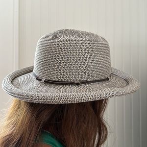 Vintage Nine West Fedora Straw Hat